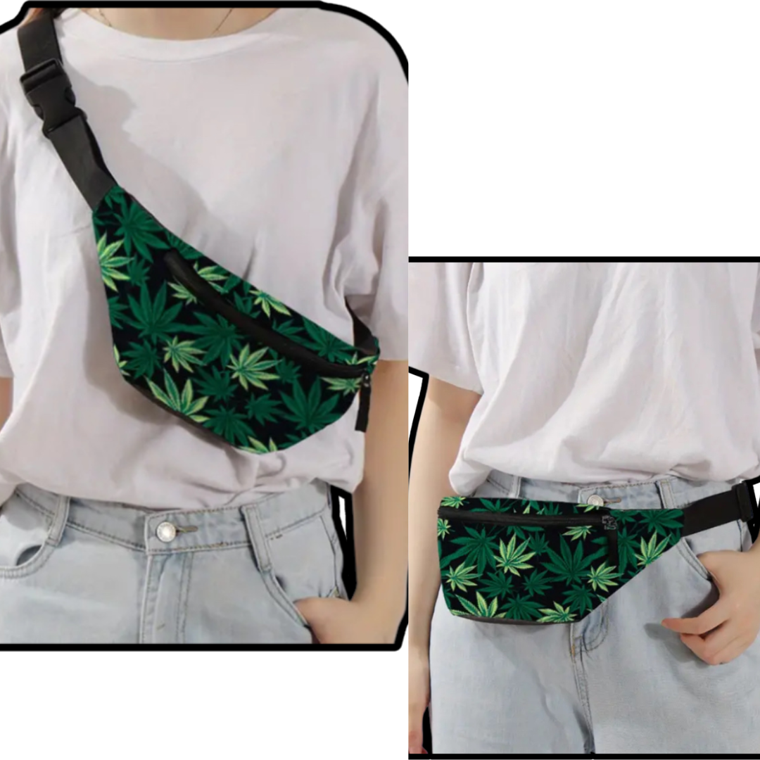 Green 420 good fanny pack