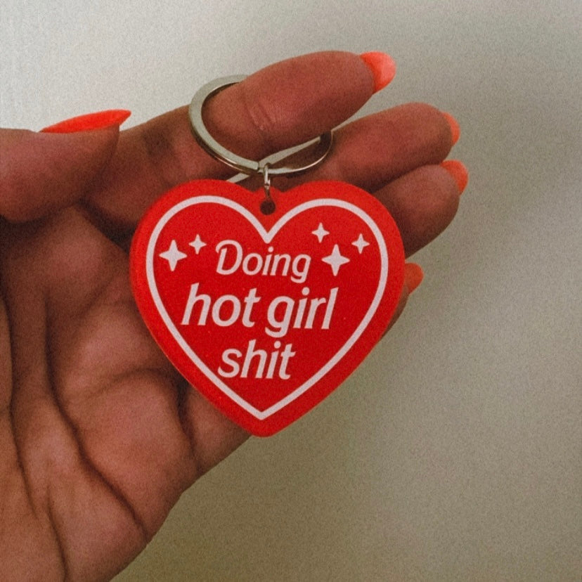 HOT GIRL KEYCHAIN