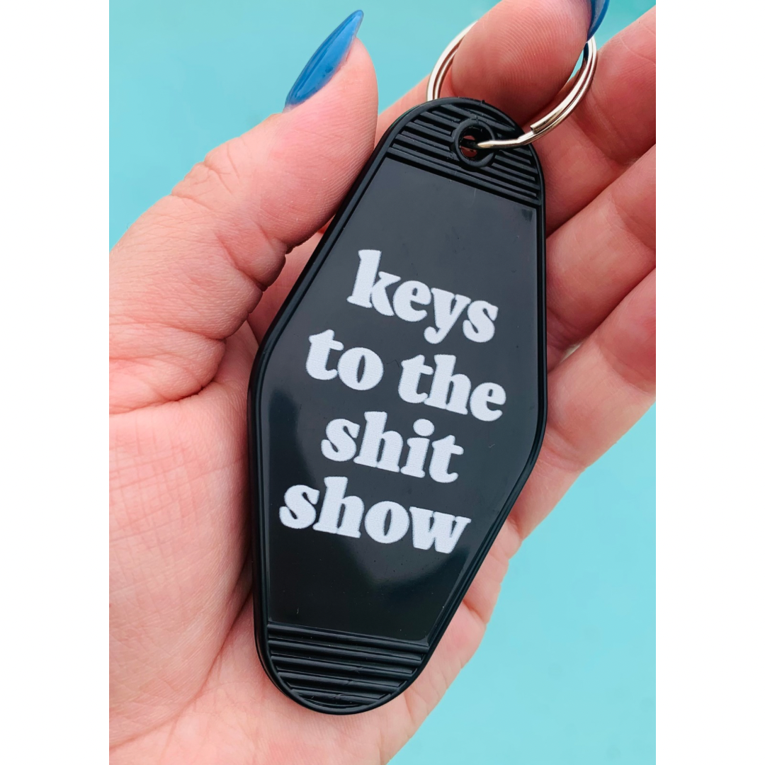 MOTEL KEYCHAINS