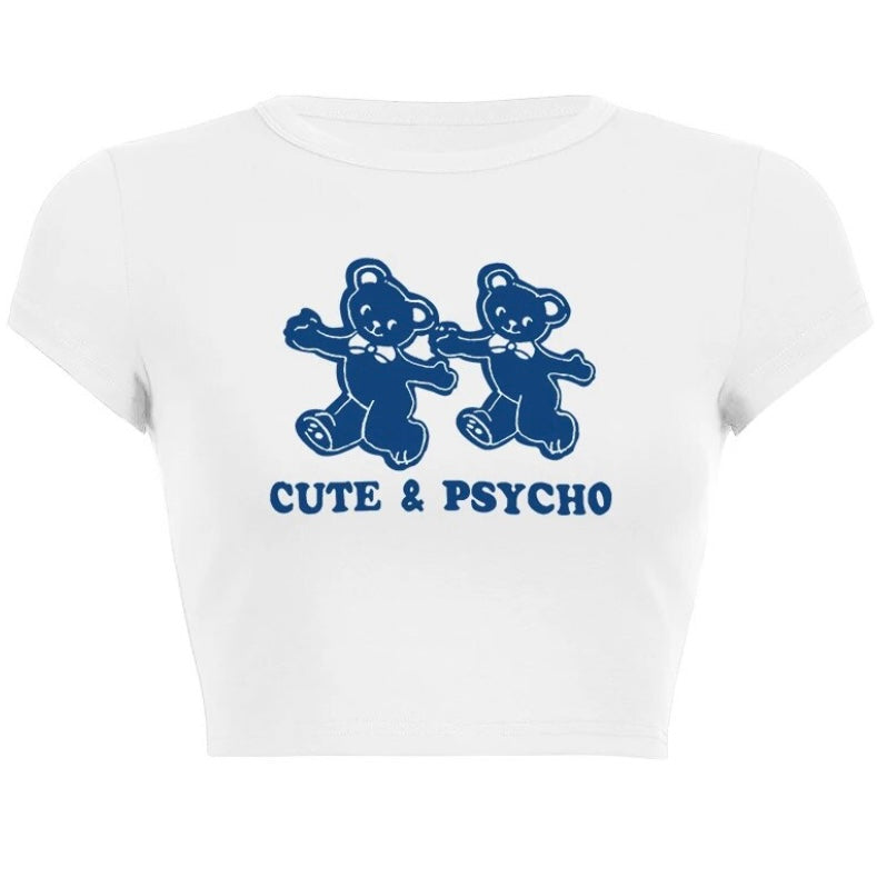 CUTE & PSYCHO BABY TEE