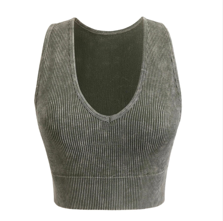 RIBBED BRAMI - DEEP V